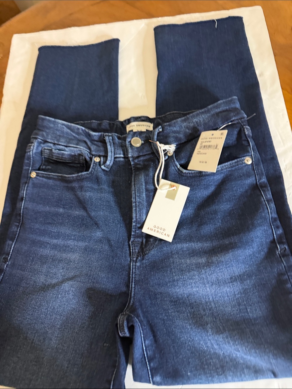 Good American Indigo High-Rise Jeans